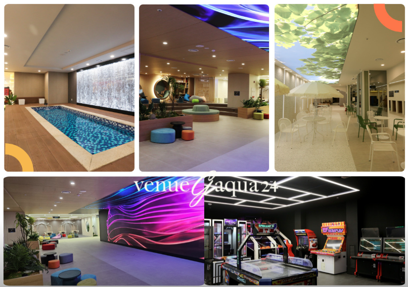 Spa dan sauna premium di Venueji Aqua Korea